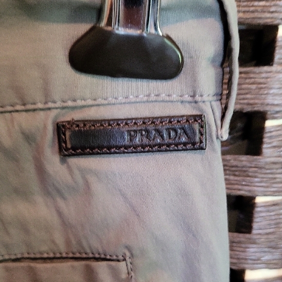 Prada Womans Khaki Chinos - Picture 5 of 9